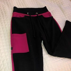 Dance Pants with Pink Pockets